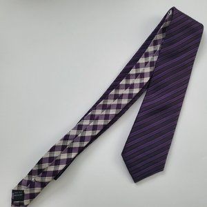Purple Stripe Tie